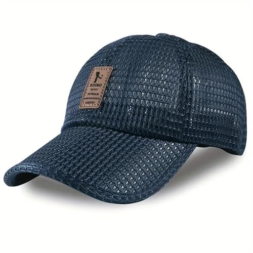 J&P design Baseball Cap Herren Damen Sport Basecap Golf Mütze Sommerhut Mütze (Navy Blue) von J&P design
