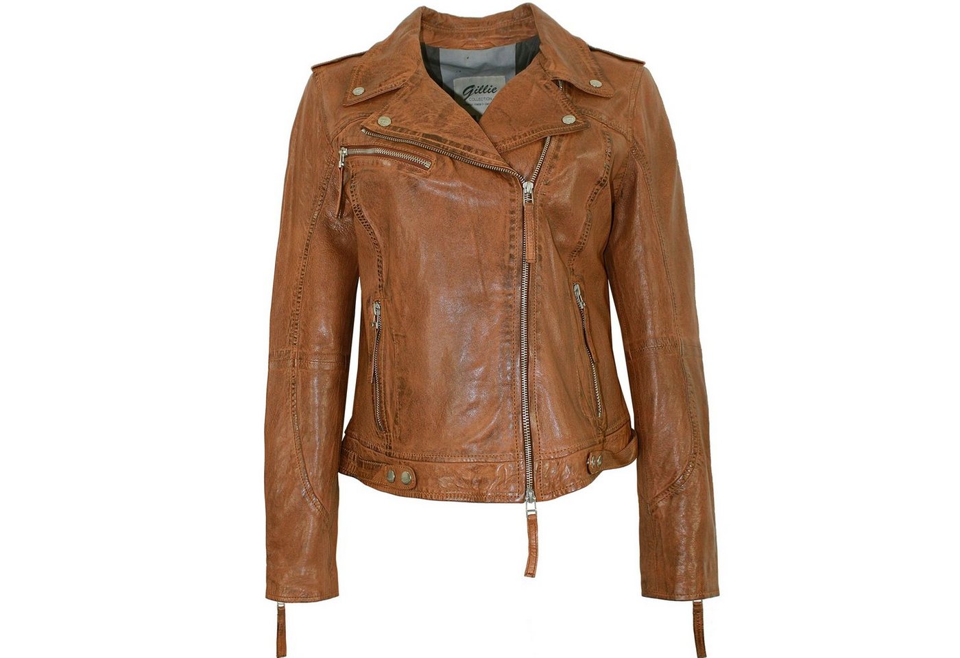 J. Gillie Lederjacke Bikerjacke / Bikerstyle von J. Gillie