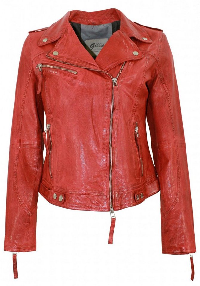 J. Gillie Lederjacke Bikerjacke / Bikerstyle von J. Gillie