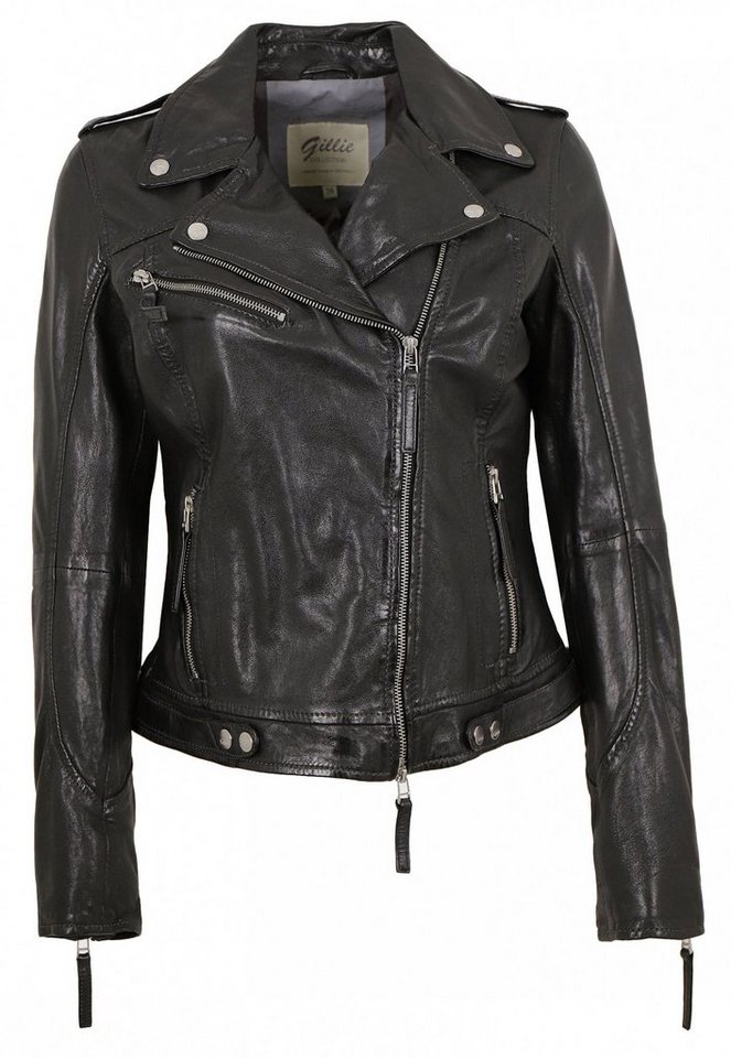 J. Gillie Lederjacke Bikerjacke / Bikerstyle von J. Gillie