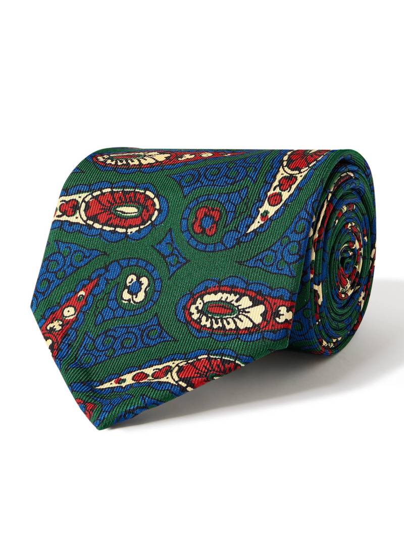 J. Mueser - 8cm Paisley-Print Silk-Twill Tie - Men - Multi von J. Mueser