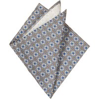 J. Ploenes Gemustertes Einstecktuch aus Seide und Baumwolle von J. Ploenes