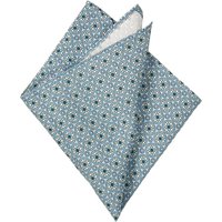 J. Ploenes Gemustertes Einstecktuch aus Seide und Baumwolle von J. Ploenes