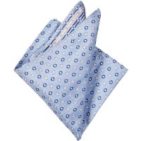 J. Ploenes Seiden-Einstecktuch mit Medaillon-Muster von J. Ploenes