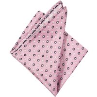 J. Ploenes Seiden-Einstecktuch mit Medaillon-Muster von J. Ploenes