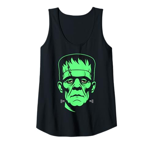 Damen Frankenstein Monster Halloween Kostüm Tank Top Damen Frankenstein Monster Halloween Kostüm Tank Top von Halloween Monsters by J. Walker