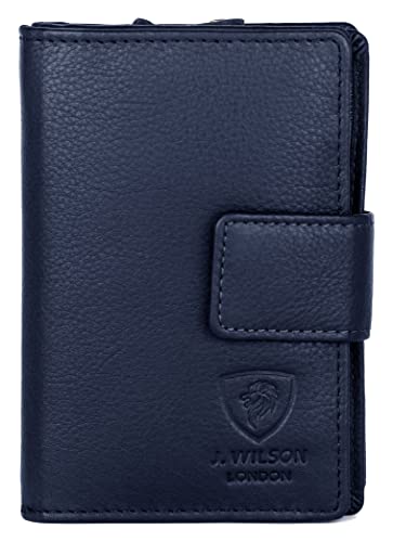 J. Wilson London , Damen-b枚rse Blau Distressed Blue M J. Wilson London , Damen-b枚rse Blau Distressed Blue M von J. Wilson London