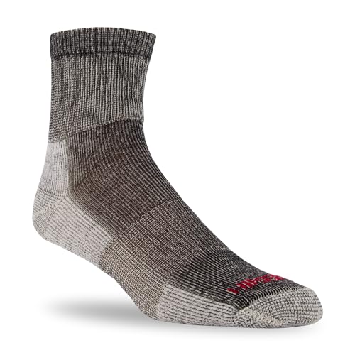 J.B. Field's Superwolle Hiker GX Low-Cut 1/4 Wandersocken (3 Paar) - Schwarz - Medium (5-9 Schuh) US von J.B. Fields