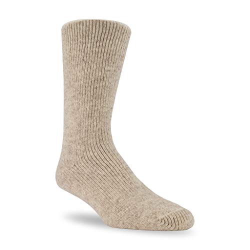 J.B. Fields Unisex-Erwachsene Crew 40 Unten Socken, Beige, Large von J.B. Fields