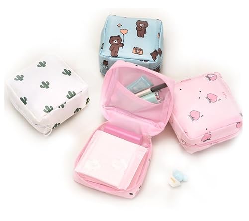 J.B.Y JUST BE YOURSELF Wasserdichte Perioden-Tasche für Geldbörse, Mini-Damenbinden und Tamponhalter, auslaufsichere Reisetasche, 2 Stück, 2 x Ramdon-Farbe, 5.1*5.1 Inch, Ohne Flügel J.B.Y JUST BE YOURSELF Wasserdichte Perioden-Tasche für Geldbörse, Mini-Damenbinden und Tamponhalter, auslaufsichere Reisetasche, 2 Stück, 2 x Ramdon-Farbe, 5.1*5.1 Inch, Ohne Flügel von J.B.Y JUST BE YOURSELF