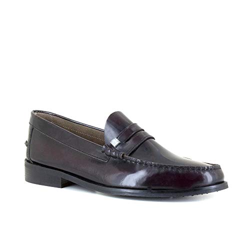 J.BRADFORD Herren JB-LONDON511 Flacher Slipper, Weinrot, 41 EU von J.BRADFORD