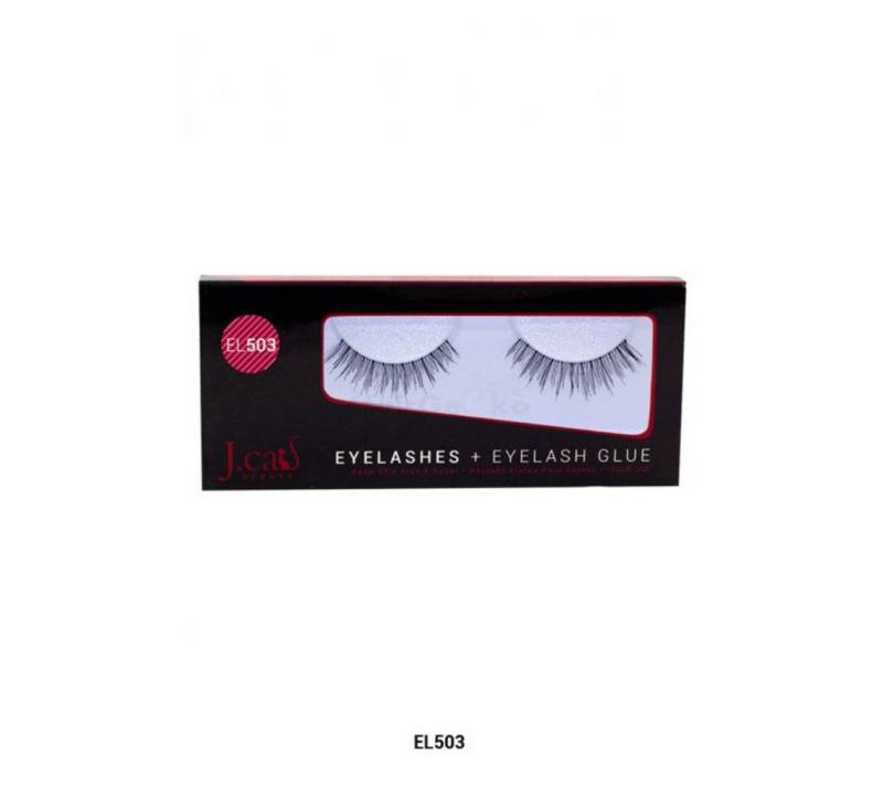 J.Cat Beauty Bandwimpern Eyelashes + Eyelash Glue von J.Cat Beauty