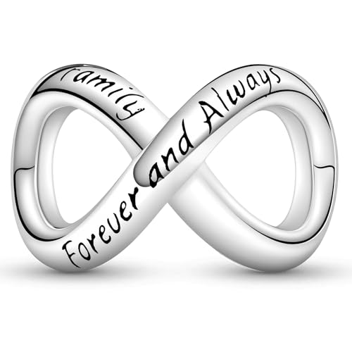 J.Fée Charms Anhänger Silber 925, charms & beads für damen, Ewigkeits-Anhänger, Moment Anhänger, Stilvoll Schmuck Damen Geschenke für Frauen, 1 Pcs von J.Fée
