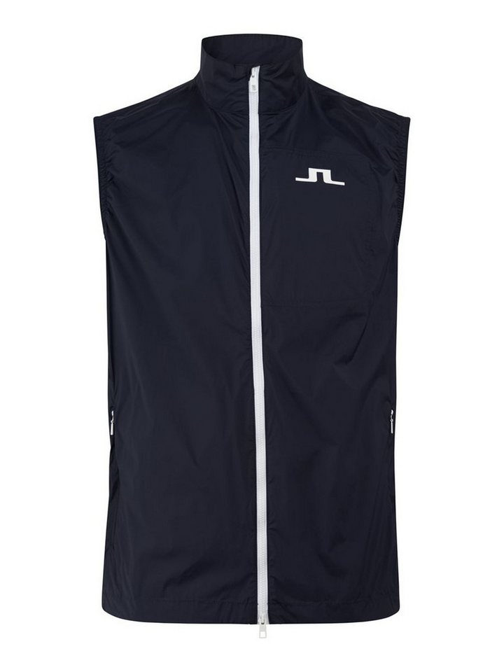 J.LINDEBERG Golfweste J.Lindeberg Golf Ash Packable Vest Weste Herren Feuchtigkeitsableitend I Funktionsstrech von J.LINDEBERG