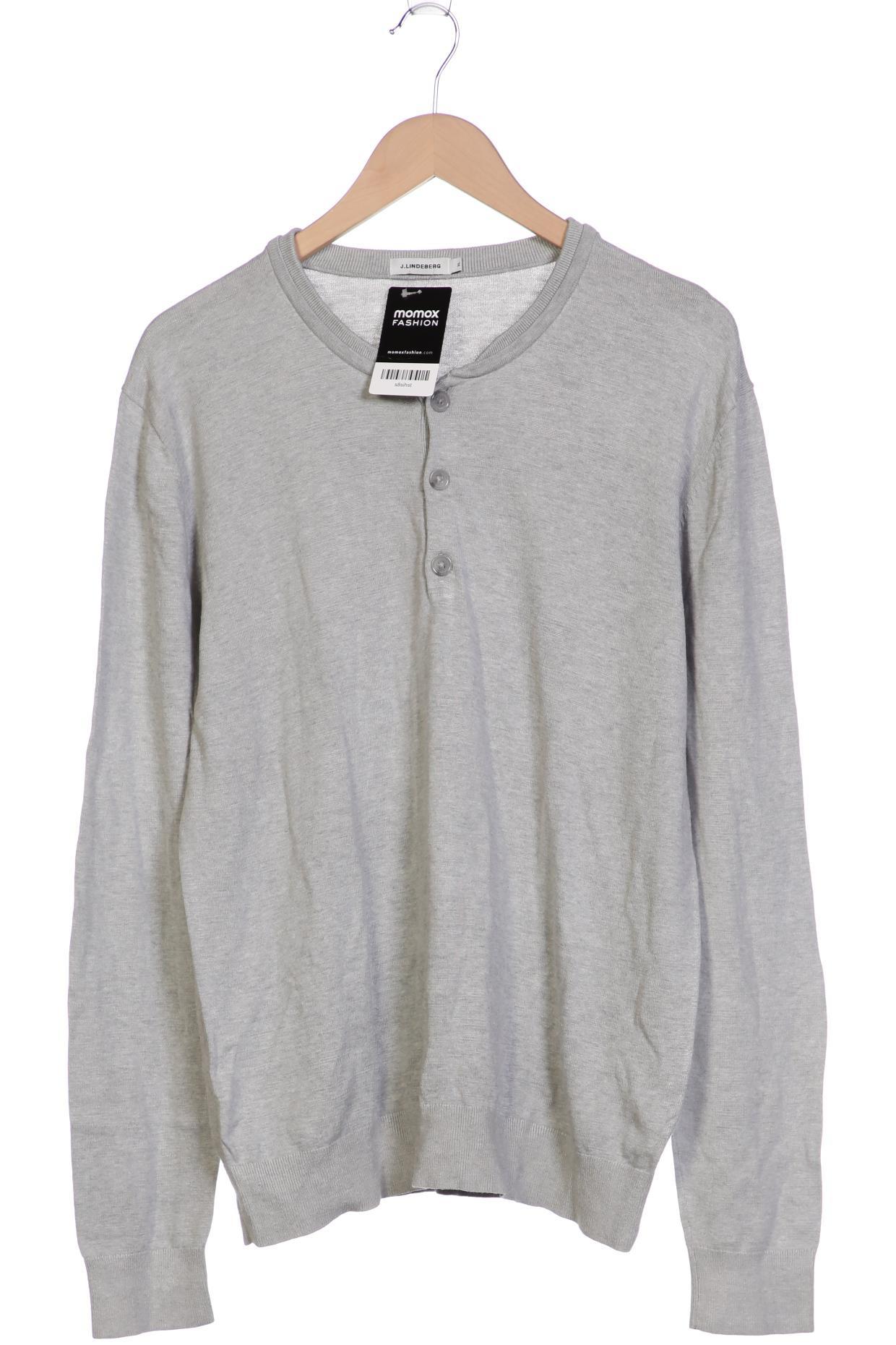 J.lindeberg Herren Pullover, grau, Gr. 54 von J.LINDEBERG