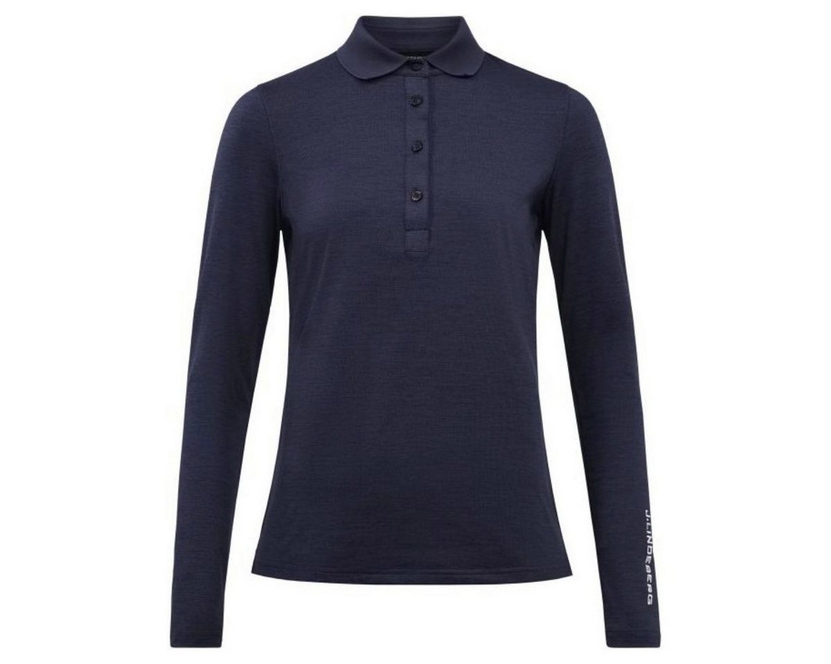 J.LINDEBERG Langarm-Poloshirt J.Lindeberg Tour Tech Longsleeve Polo Navy von J.LINDEBERG