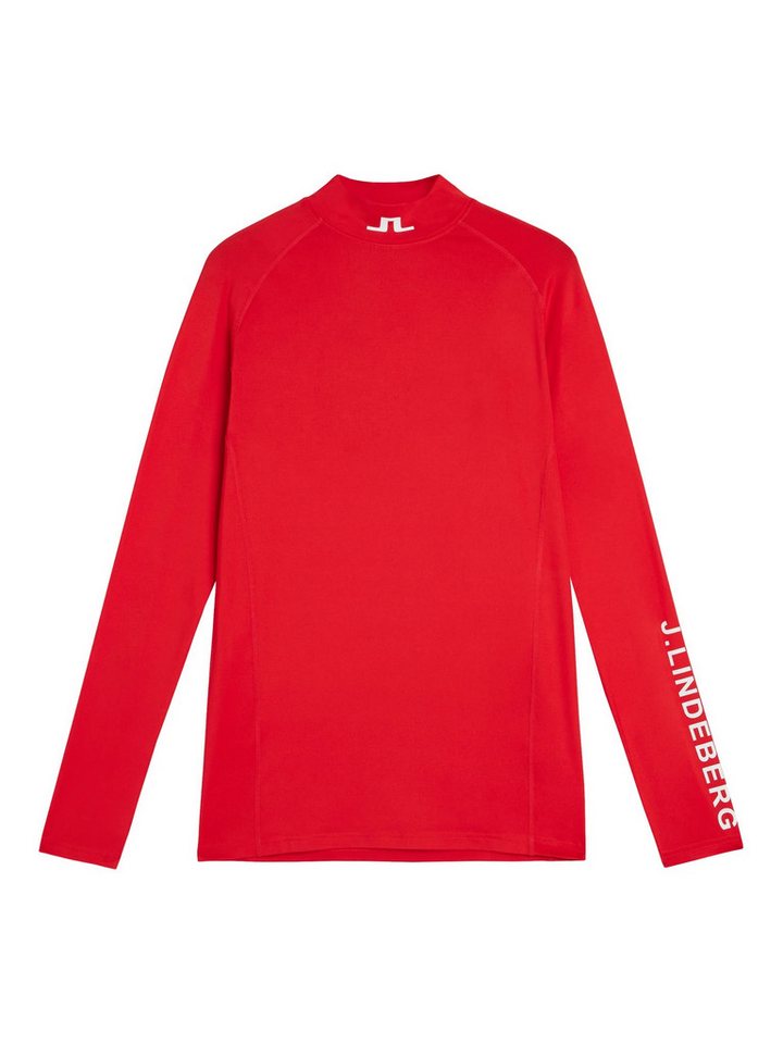J.LINDEBERG Longsweatshirt J.Lindeberg Golf Layer Aello Soft Compression Rot Herren von J.LINDEBERG
