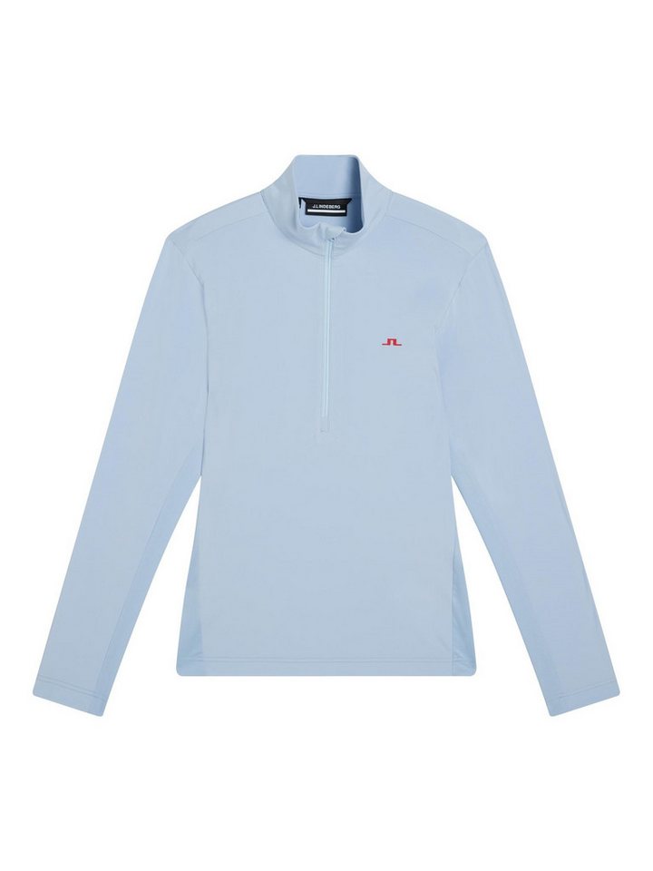 J.LINDEBERG Longsweatshirt J.Lindeberg Golf Layer Luke 1/2-Zip Hellblau Herren von J.LINDEBERG