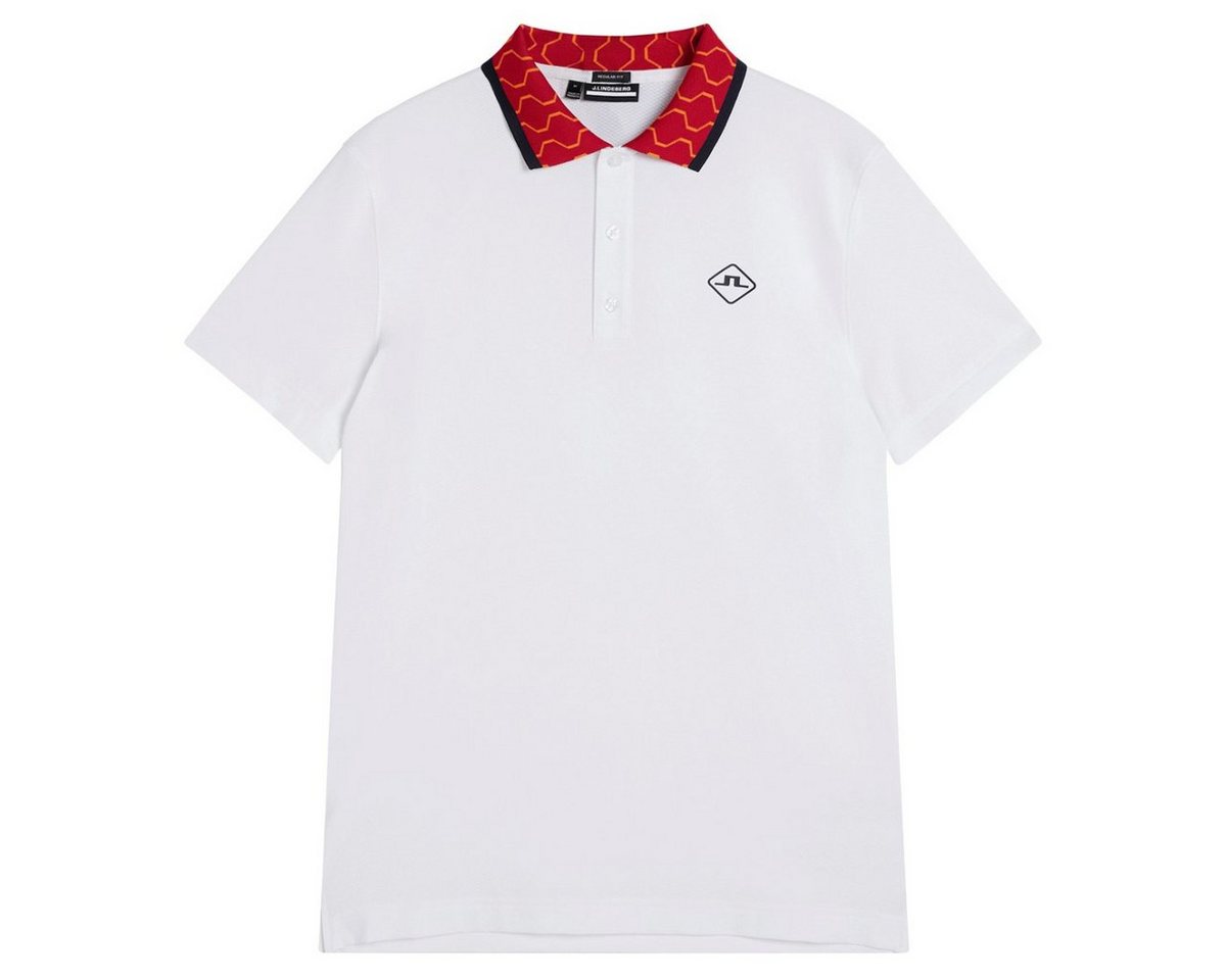 J.LINDEBERG Poloshirt J.Lindeberg Glen Regular Fit Polo Weiss von J.LINDEBERG