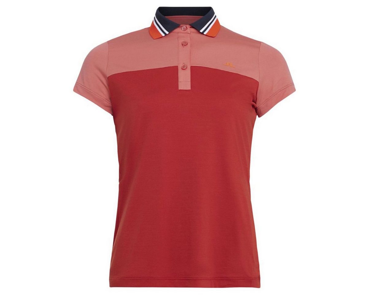 J.LINDEBERG Poloshirt J.Lindeberg Kelly Golf Polo Orange von J.LINDEBERG