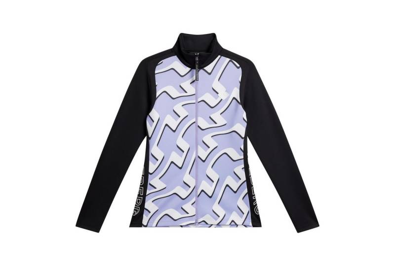 J.LINDEBERG Longsweatshirt J.Lindeberg Golf Layer Solar Full Zip Lavendel Damen von J.LINDEBERG