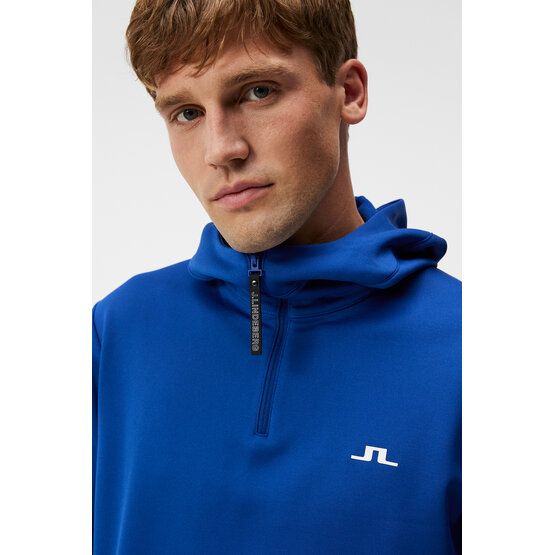 J.Lindeberg Aerial Quarter Hood Hoodie Sweatshirt tinte von J.LINDEBERG