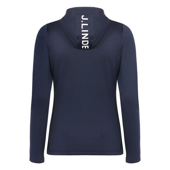 J.Lindeberg Aerialle Zip Hood Stretch Jacke navy von J.LINDEBERG