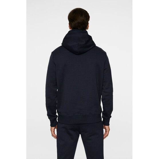 J.Lindeberg Alpha Hood Hoodie Sweatshirt navy von J.LINDEBERG