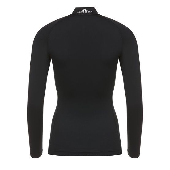 J.Lindeberg Asa Soft Compression Top Stretch Unterzieher schwarz von J.LINDEBERG