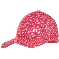 J.Lindeberg Asta Print Cap pink von J.LINDEBERG