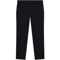 J.Lindeberg Axil Fleece Twill Pant Thermo Hose schwarz von J.LINDEBERG