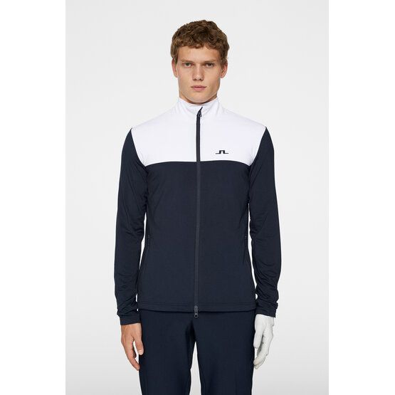 J.Lindeberg Banks Mid Layer Stretch Jacke navy von J.LINDEBERG