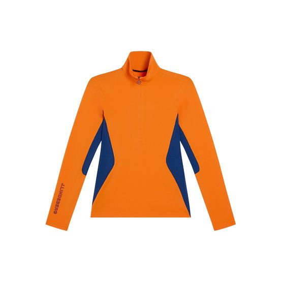 J.Lindeberg Coockies Mid Layer Stretch Midlayer orange von J.LINDEBERG