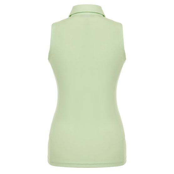 J.Lindeberg Dena Sleeveless Top ohne Arm Polo hellgrün von J.LINDEBERG