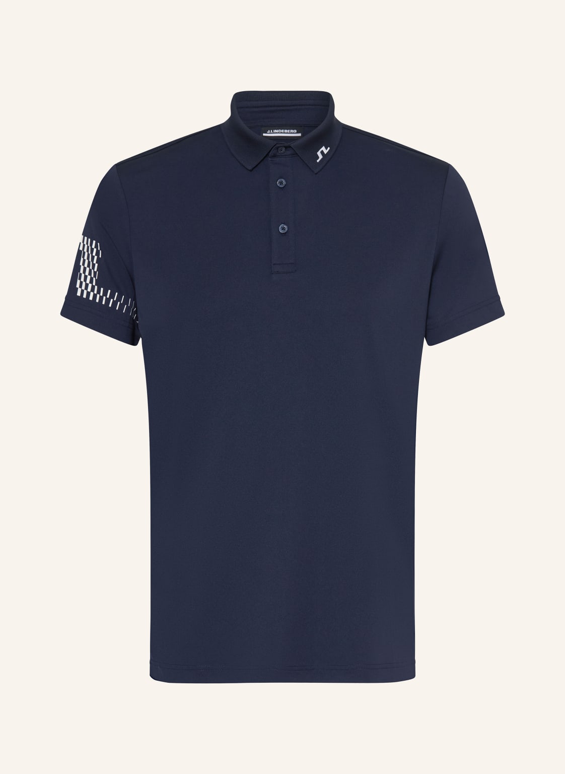 J.Lindeberg Funktions-Poloshirt blau von J.LINDEBERG