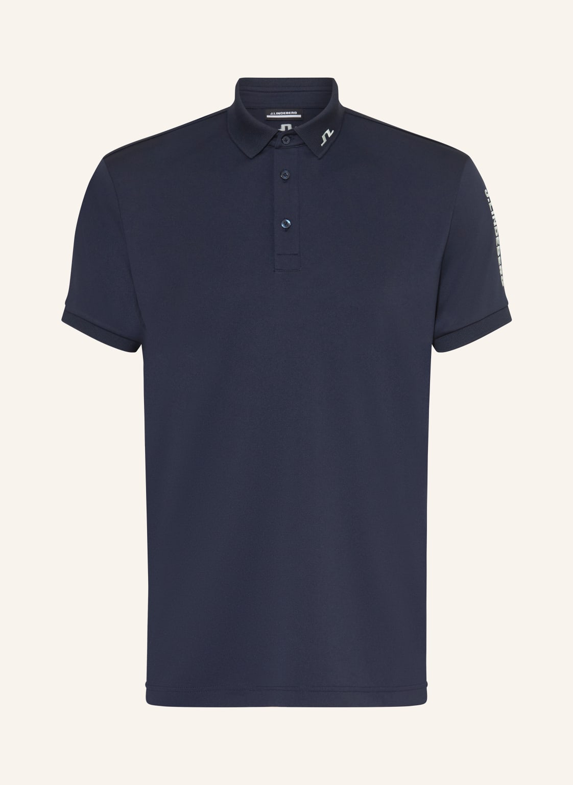 J.Lindeberg Funktions-Poloshirt blau von J.LINDEBERG