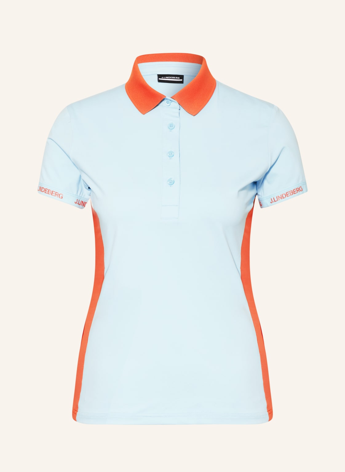 J.Lindeberg Funktions-Poloshirt blau von J.LINDEBERG