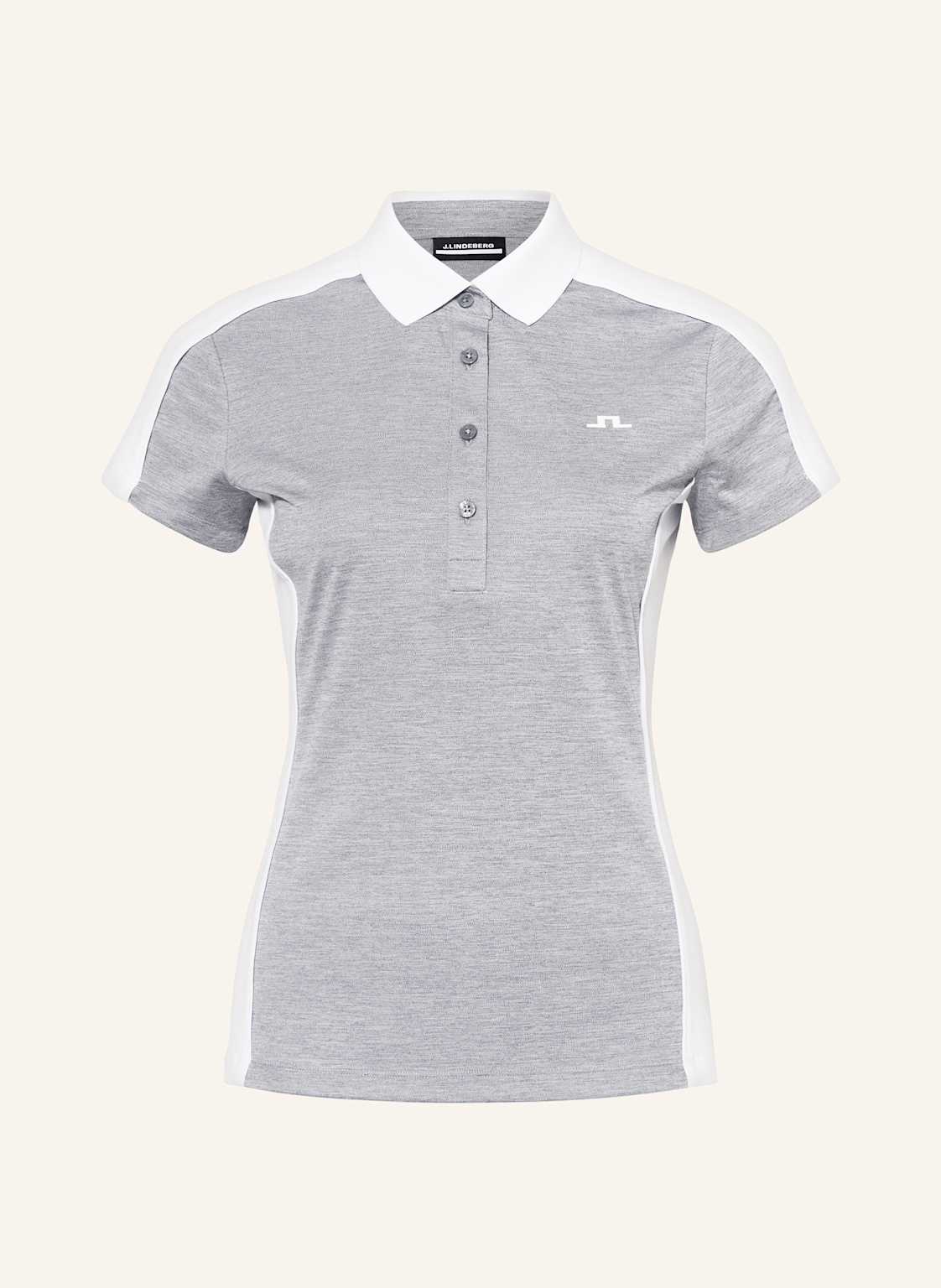 J.Lindeberg Funktions-Poloshirt grau von J.LINDEBERG