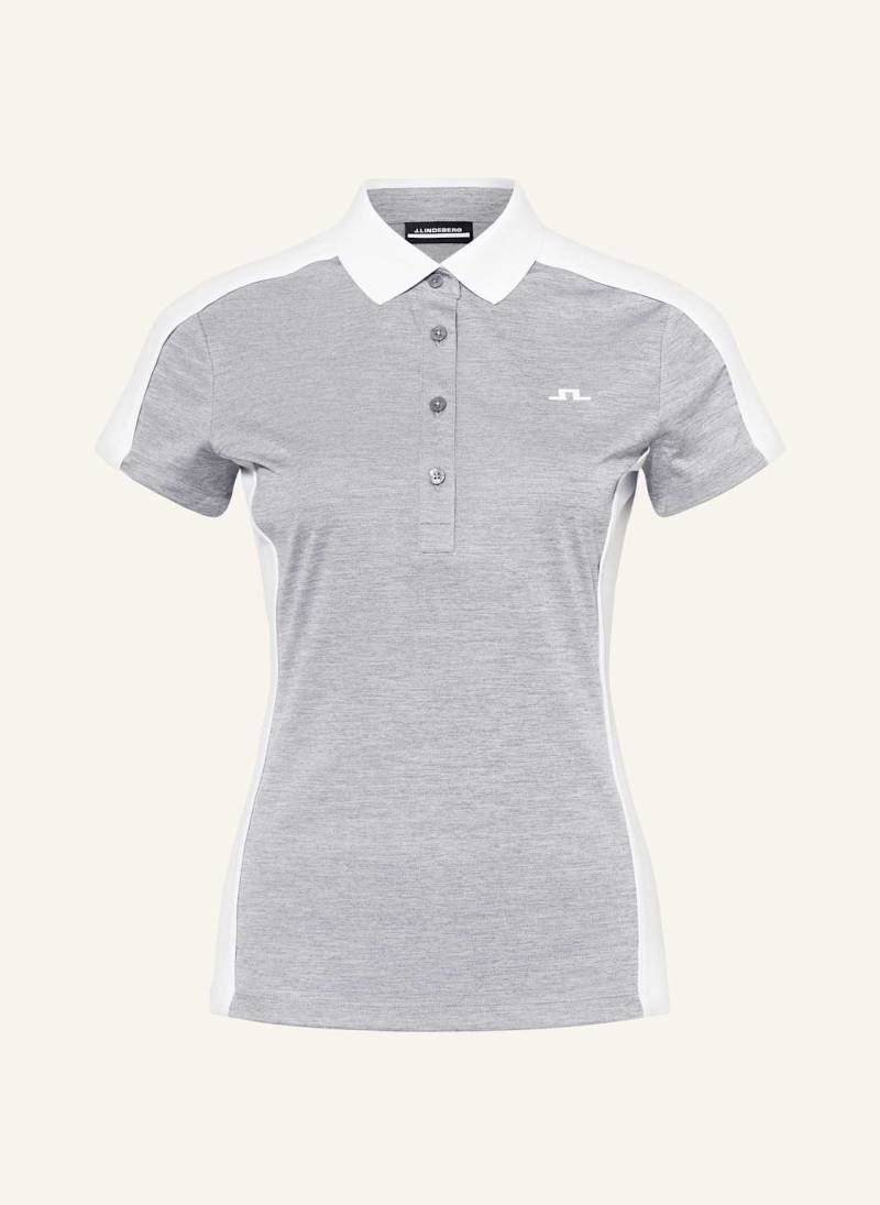 J.Lindeberg Funktions-Poloshirt grau von J.LINDEBERG