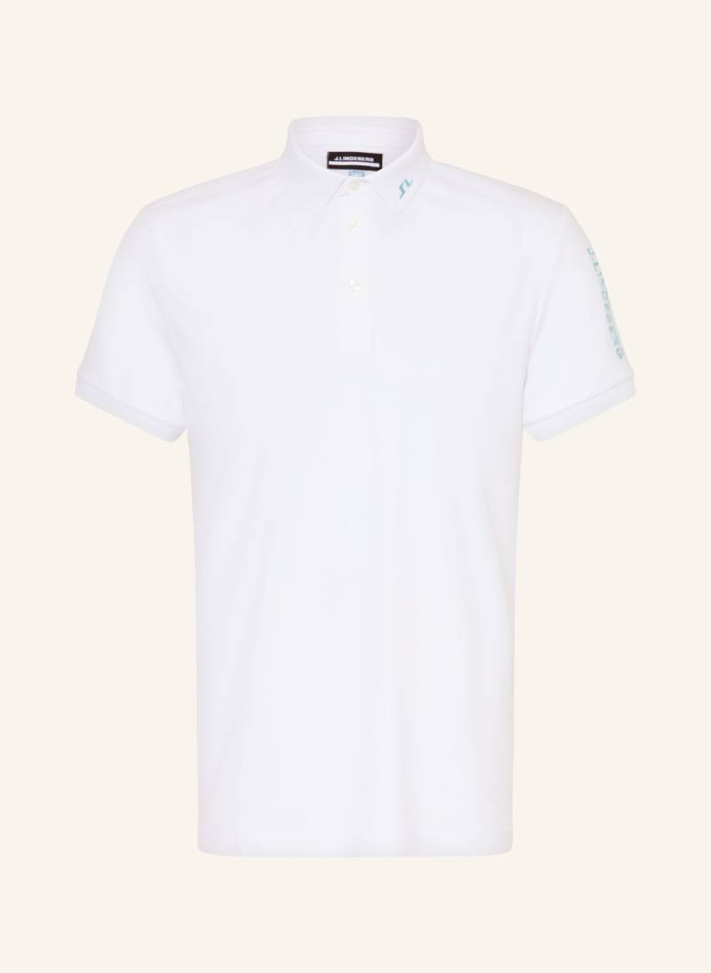 J.Lindeberg Funktions-Poloshirt weiss von J.LINDEBERG