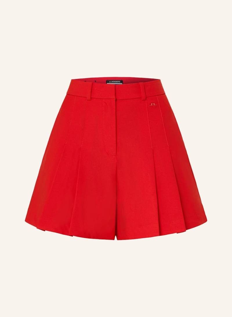 J.Lindeberg Golfshorts rot von J.LINDEBERG