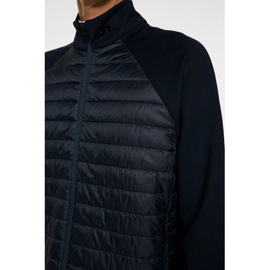 J.Lindeberg Hayden Quilt Hybrid Jacket Stretch Jacke navy von J.LINDEBERG