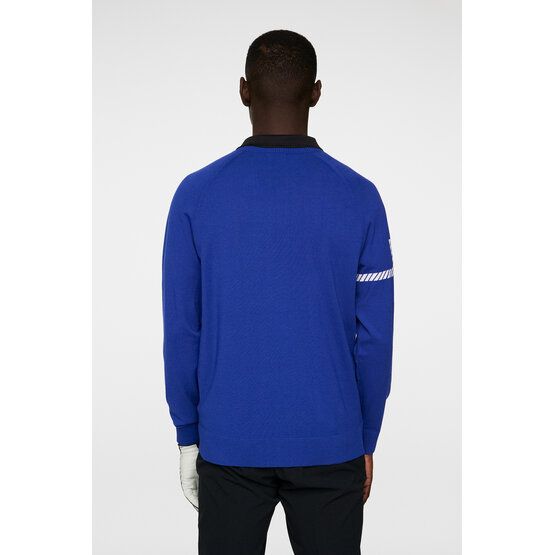 J.Lindeberg Heath Knitted Sweater Pullover Strick royal von J.LINDEBERG