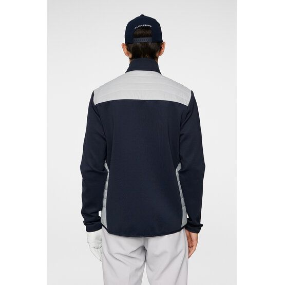 J.Lindeberg Holden Qulit Hybrid Stretch Jacke grau von J.LINDEBERG