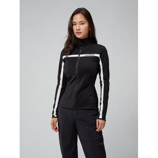 J.Lindeberg Janice Mid Layer Stretch Jacke schwarz von J.LINDEBERG
