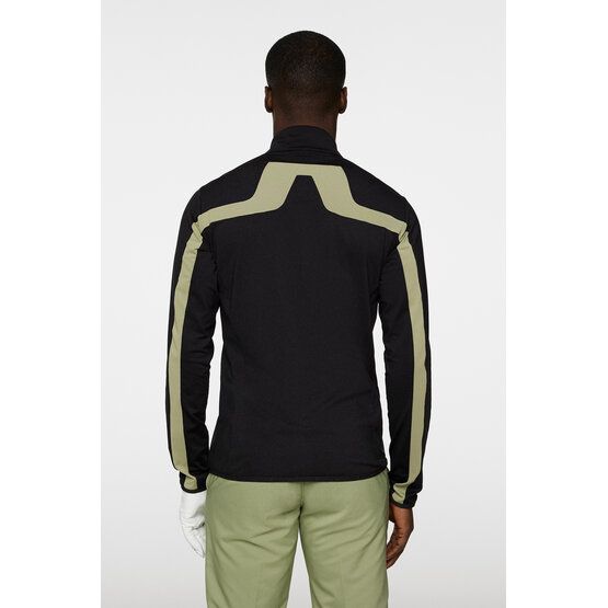J.Lindeberg Jarvis Mid Layer GH Stretch Jacke schwarz von J.LINDEBERG