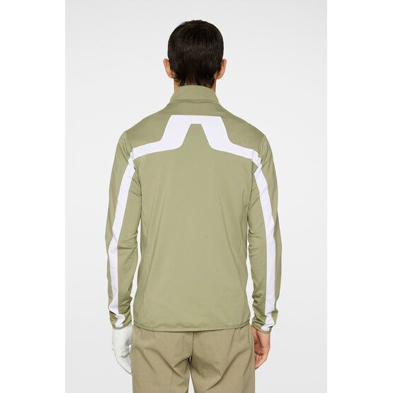 J.Lindeberg Jarvis Mid Layer Stretch Jacke oliv von J.LINDEBERG