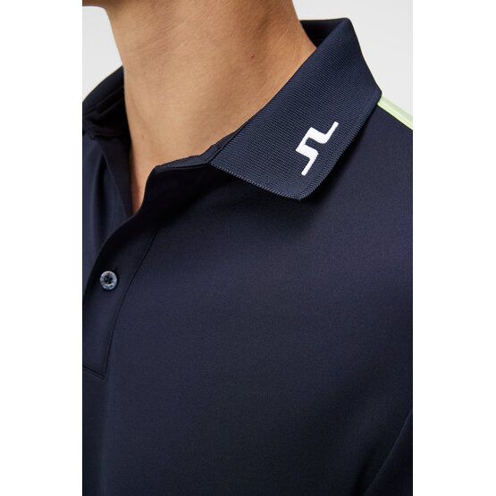 J.Lindeberg Jeff Reg Fit Halbarm Polo navy von J.LINDEBERG