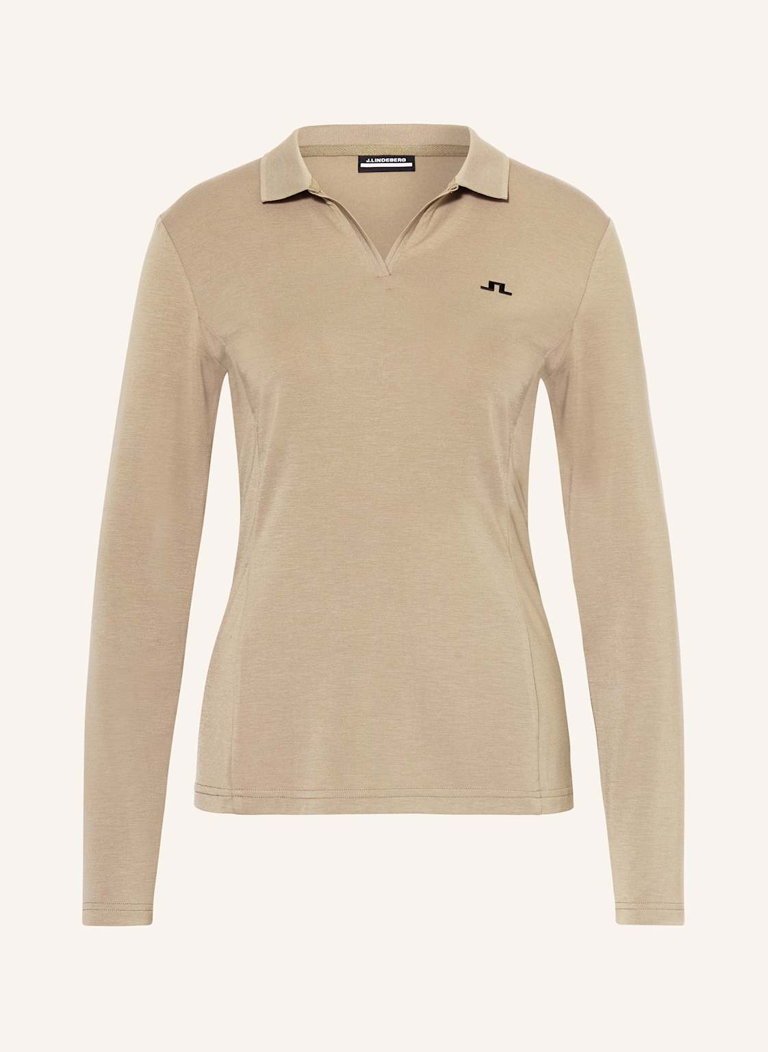 J.Lindeberg Jersey-Poloshirt braun von J.LINDEBERG