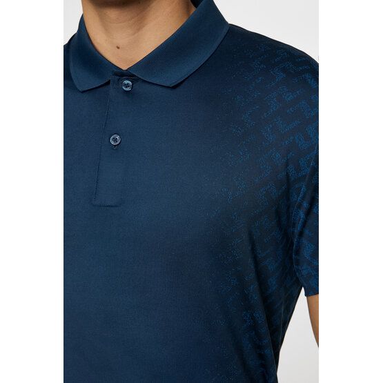 J.Lindeberg Kalle Halbarm Polo navy von J.LINDEBERG